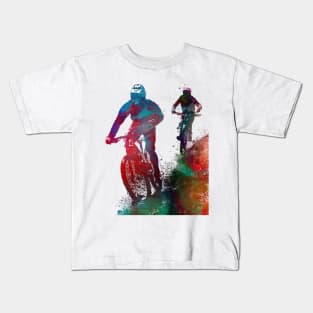 Cycling Bike sport art #cycling #sport Kids T-Shirt